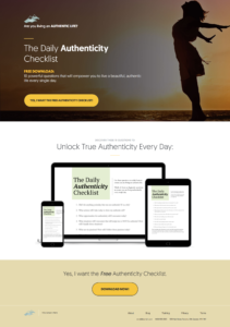 Landing Page Screenshot